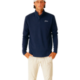 Primo & GH Navy Waffle Quarter Zip