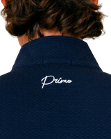Primo & GH Navy Waffle Quarter Zip