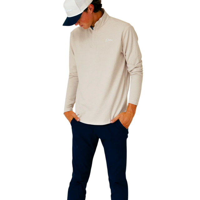 Primo & GH Sand Waffle Quarter Zip