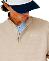 Primo & GH Sand Waffle Quarter Zip