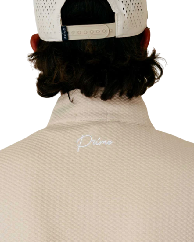 Primo & GH Sand Waffle Quarter Zip