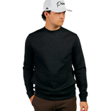 Primo Heather Charcoal Fairway Crew Neck