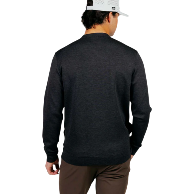 Primo Heather Charcoal Fairway Crew Neck