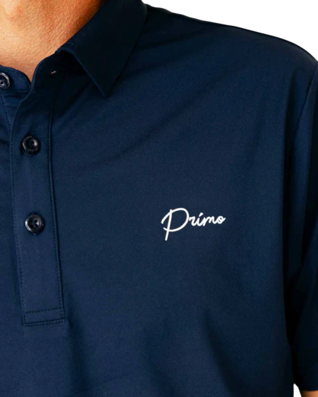 Primo & Grant Horvat Navy Classic Polo