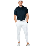 Primo Navy Blade Collar Polo