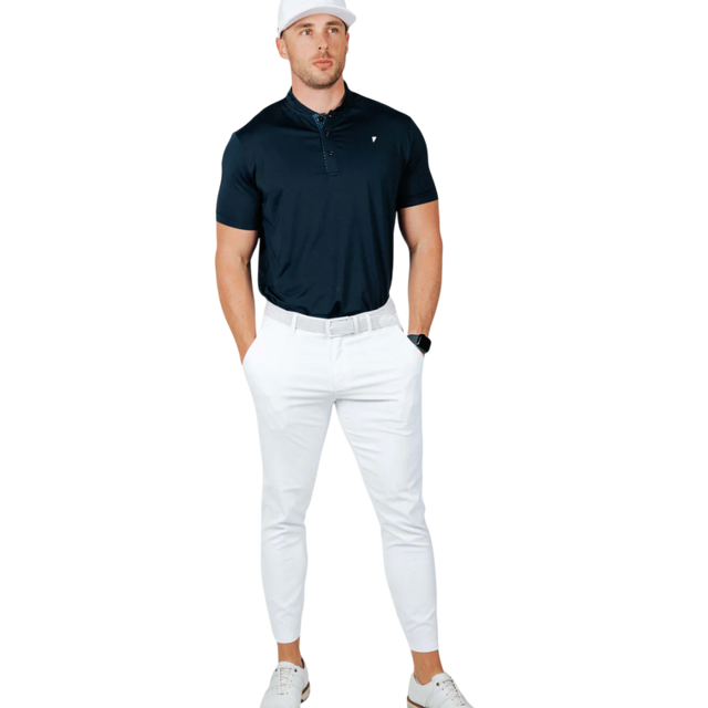 Primo Navy Blade Collar Polo