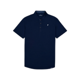 Primo Navy Blade Collar Polo