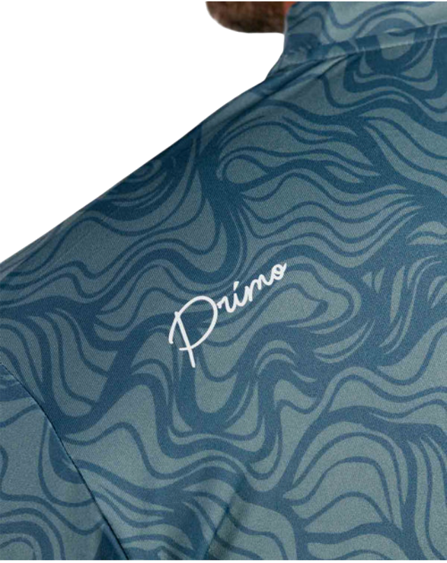 Primo Ocean Scape Blade Collar Polo
