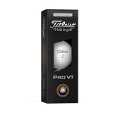 Titleist Pro V1 2025 Black AIM Performance White Golf Balls