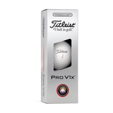 Titleist Pro V1x 2025 Black AIM Performance White Golf Balls