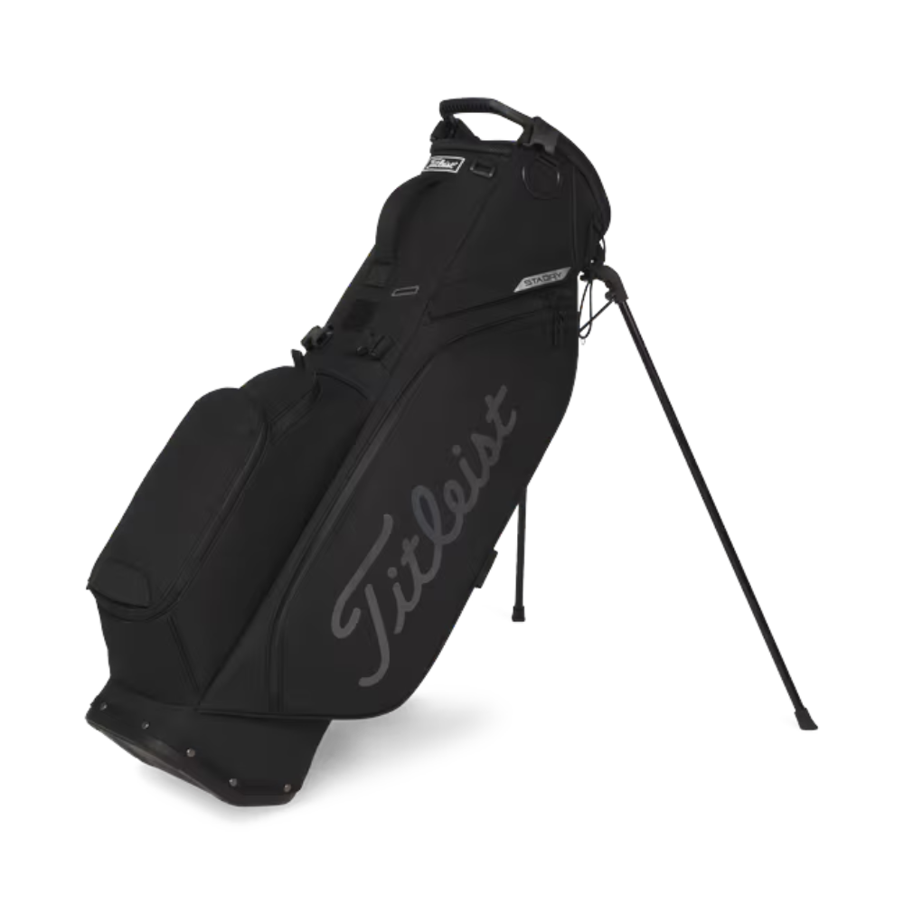 Titleist Players 4S StaDry Black/Black/Graphite Stand Bag – One Golf