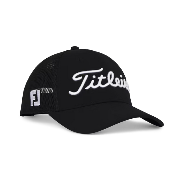 Titleist Tour Performance Mesh Black/White Cap