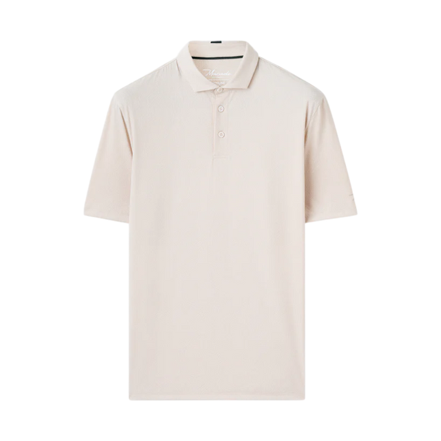 Macade Tan Paisley Core Polo Shirt
