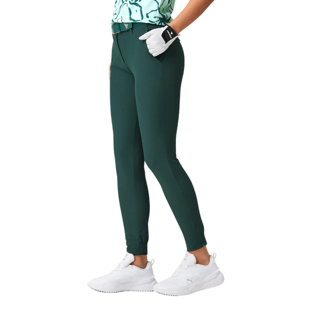 Macade Women's Teal Four-Way Stretch Golf Joggers