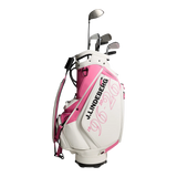 J.Lindeberg 30 Year Anniversary White/Pink Staff Bag
