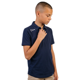 Primo Youth Boy's Navy Classic Polo