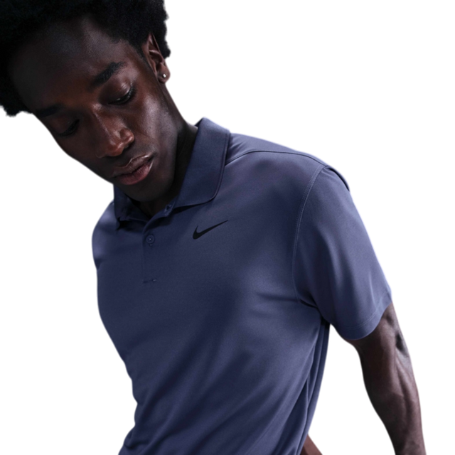 Nike Dri-Fit Victory Purple/Black Golf Polo