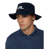 J.Lindeberg Tour Bucket Navy Hat