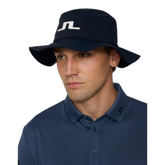 J.Lindeberg Tour Bucket Navy Hat