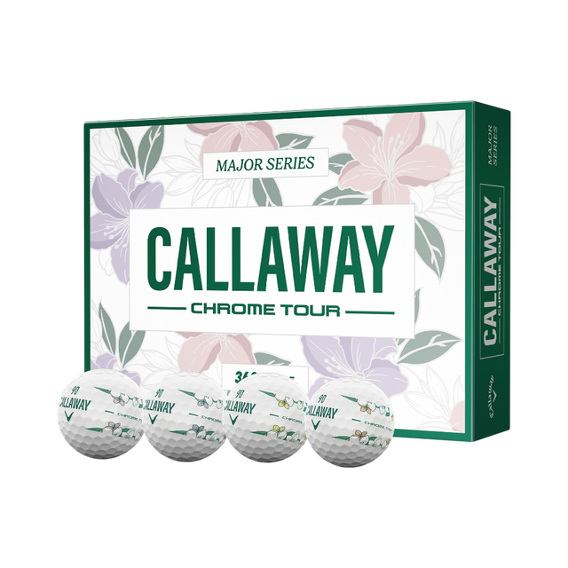 Callaway Chrome Tour 360º Stripe Major Series Golf Ball