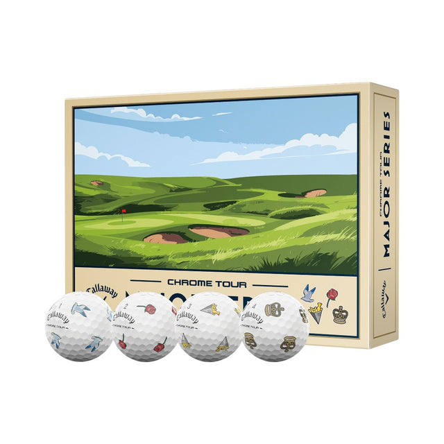 Chrome Tour Major Series July Major Golf Balls