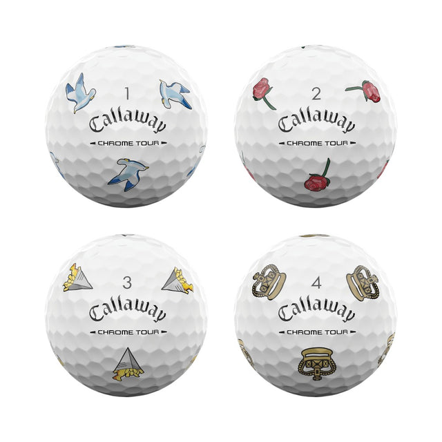 Chrome Tour Major Series July Major Golf Balls