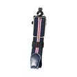 Bea Active Woven Stretch Navy/White/Red Belt - One Golf