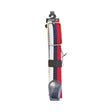 Bea Active Woven Stretch White/Navy/Red Belt - One Golf