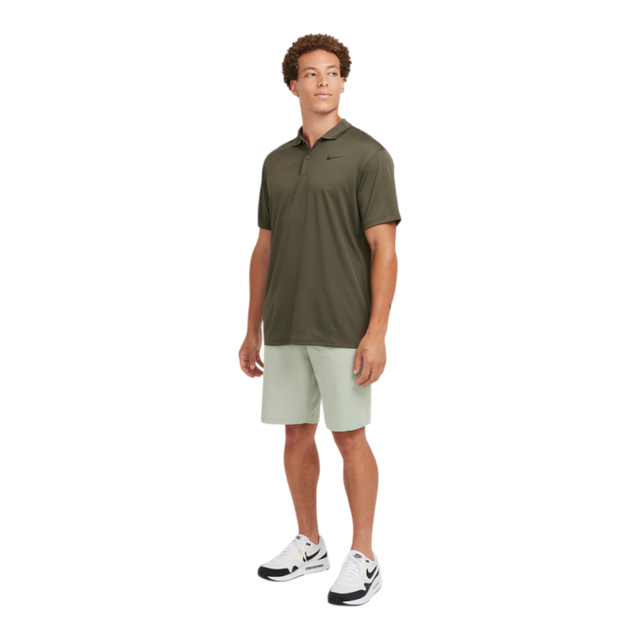 Nike Dri-Fit Victory Cargo Khaki/Black Golf Polo