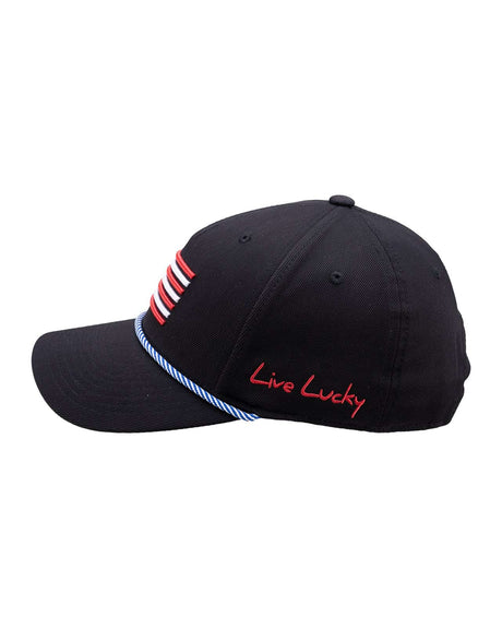 Black Clover Clover Nation 28 Black Snapback Cap - One Golf