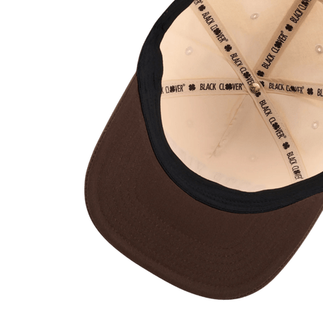 Black Clover Good Vibes Tan/Brown Cap - One Golf