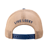 Black Clover Granite 3 Blue Mesh Cap - One Golf