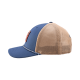 Black Clover Granite 3 Blue Mesh Cap - One Golf