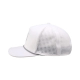 Black Clover Harlow Pro 1 White Breathable Performance Cap - One Golf