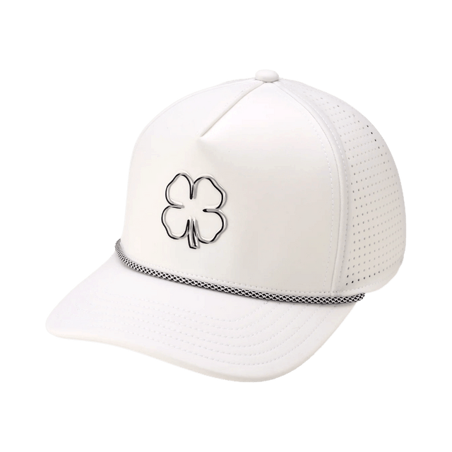 Black Clover Harlow Pro 1 White Breathable Performance Cap - One Golf