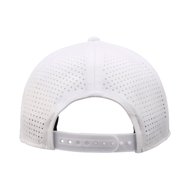 Black Clover Harlow Pro 1 White Breathable Performance Cap - One Golf