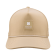 Black Clover Links 3 Tan Breathable Performance Cap - One Golf