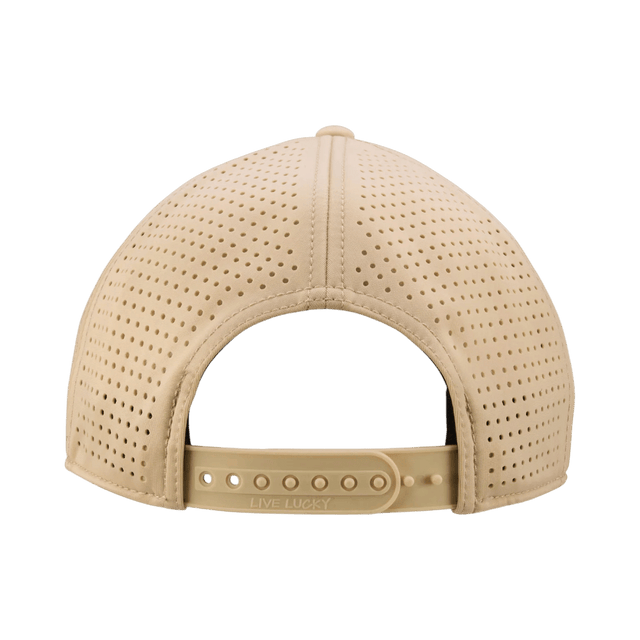Black Clover Links 3 Tan Breathable Performance Cap - One Golf