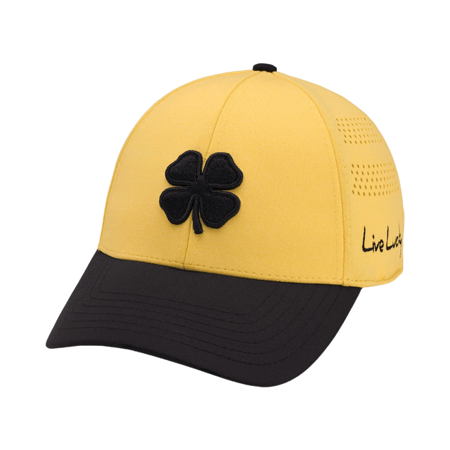 Black Clover Lucky Heather Laser 3 Yellow Memory Fit Cap - One Golf