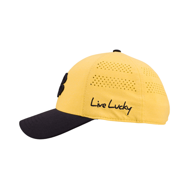 Black Clover Lucky Heather Laser 3 Yellow Memory Fit Cap - One Golf