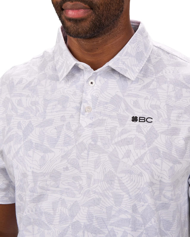 Black Clover Concepts White Polo