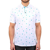 Black Clover Tweet White Polo