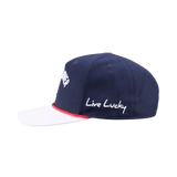 Black Clover Timeless 5 Navy/White Cap - One Golf