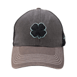 Black Clover Two Tone Vintage Age 37 Charcoal/Brown Cap - One Golf