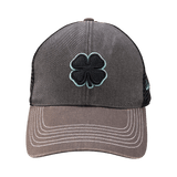 Black Clover Two Tone Vintage Age 37 Charcoal/Brown Cap - One Golf