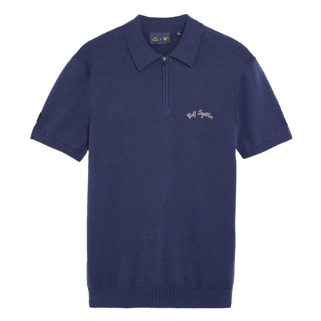 BOC x Lyle & Scott Golf Together Zipped Polo - One Golf