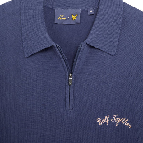 BOC x Lyle & Scott Golf Together Zipped Polo - One Golf