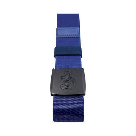 BooYaa Adjustable Navy Stretch Black Alloy Buckle - One Golf