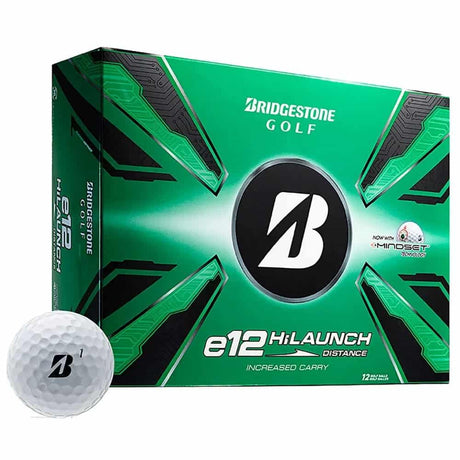 Bridgestone e12 HiLaunch White Golf Balls - One Golf