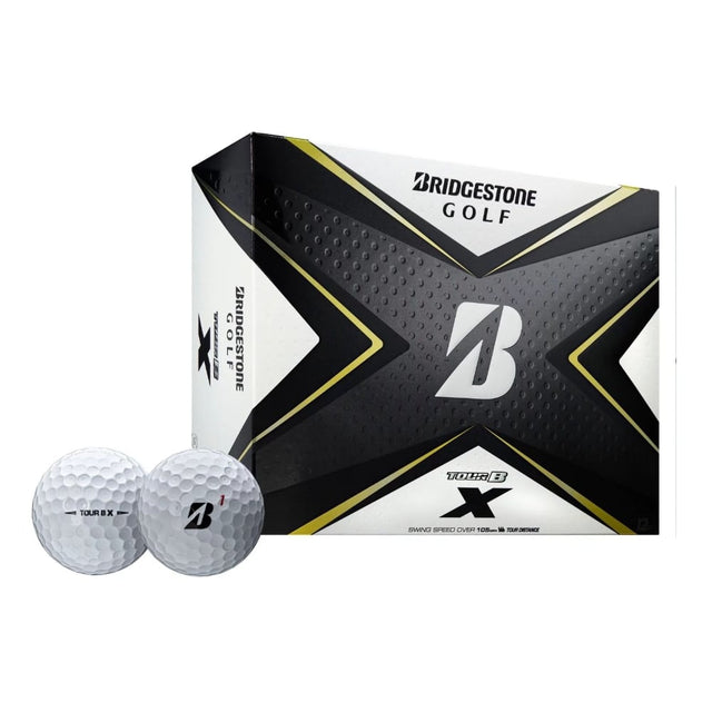 Bridgestone Tour B X White Golf Balls - One Golf